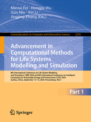 cover image of Advancement in Computational Methods for Life Systems Modelling and Simulation